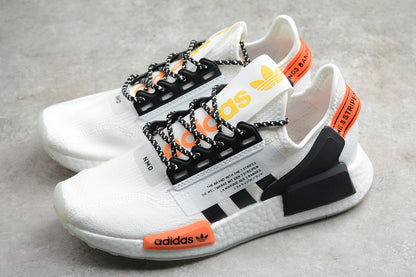 Adidas NMD Cloud White/Core Black-Orange