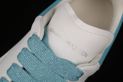 Alexander McQueen Oversized White-Sky Blue