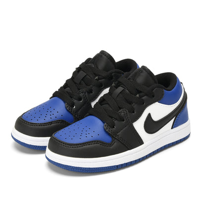 Kids Air Jordan 1 Low 'Black White Blue'