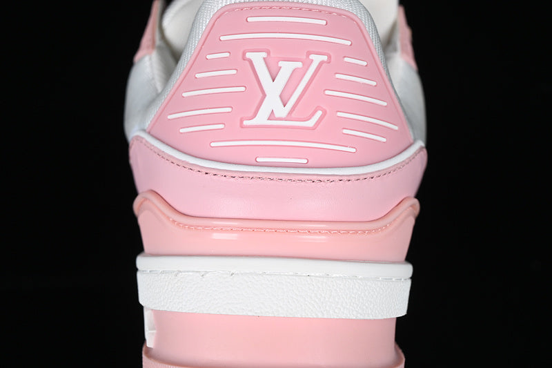 Louis Vuitton Trainer Pink Rose-White