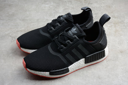 Adidas NMD Core Black/White-Trace Scarlet