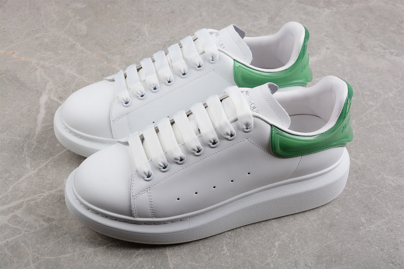 Alexander McQueen Oversized White-Gloss Green