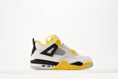 Kids Air Jordan Retro 4 'Vivid Sulfur'