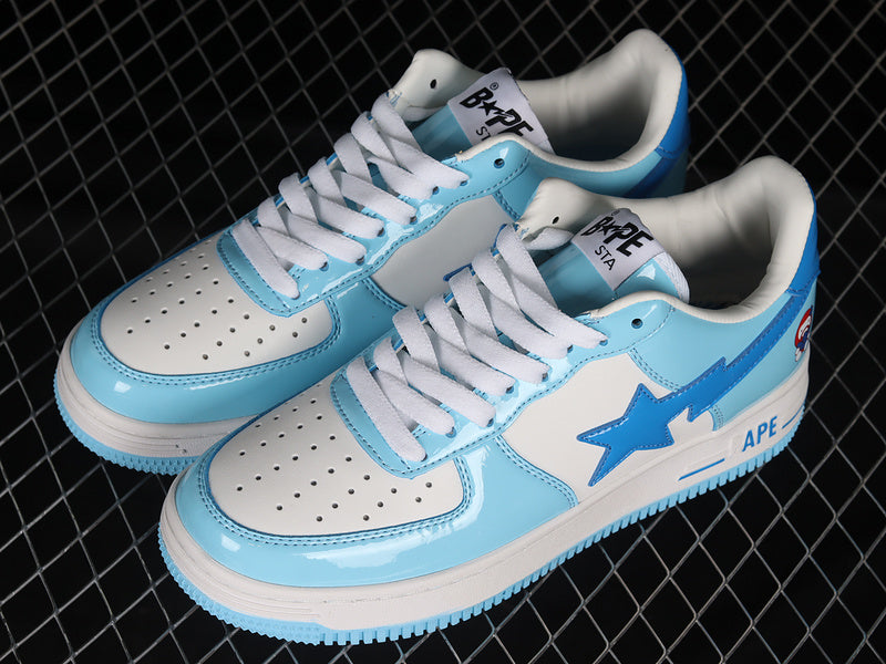 BAPE Bapesta  'TFS-001 Low 'Baby Milo - Light Blue'