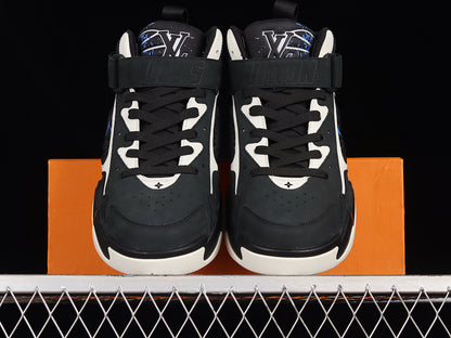 Louis Vuitton Trainer2 Sneakers Black-White