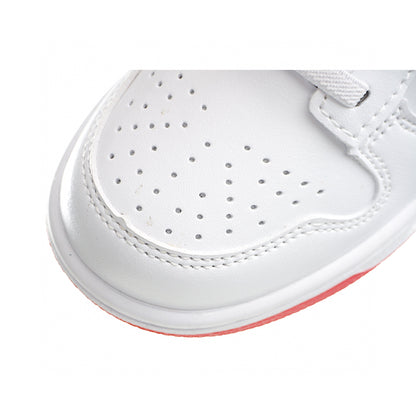 Kids Nike Dunk Low White Black-Red