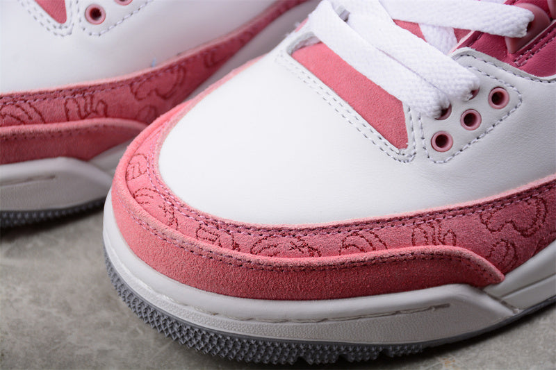 Air Jordan Retro 3 White/Pink