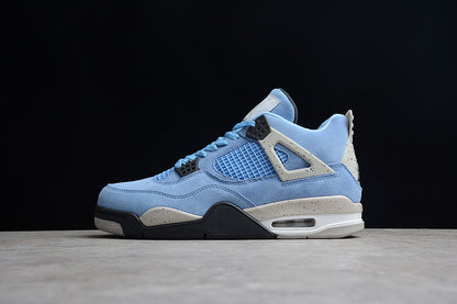 Air Jordan Retro 4 University Blue Tech Grey