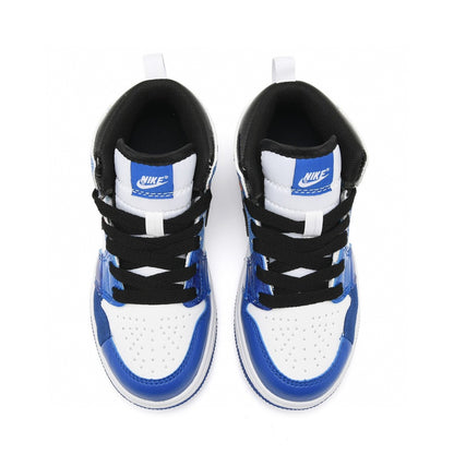 Kids Air Jordan 1 High  'White Triple Blue'