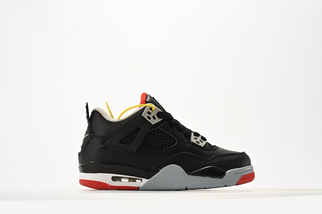 Kids Air Jordan Retro 4 ' Bred Reimagined'