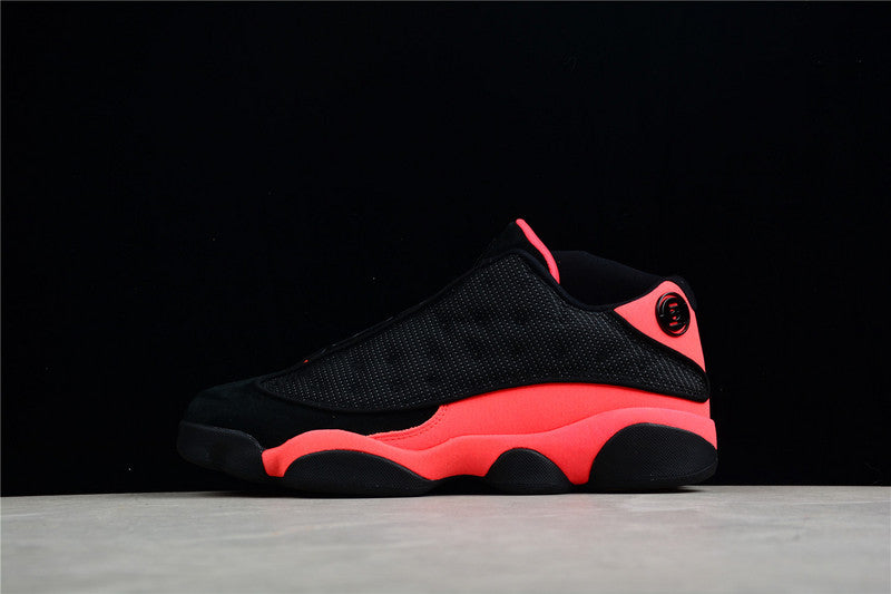 Air Jordan Retro 13 Low X Clot Infra Bred Black-Infrared