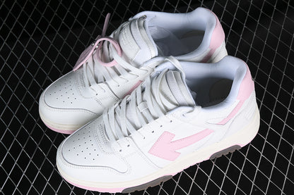 Off-White Out of Office OOO Low Tops White Pink 2023