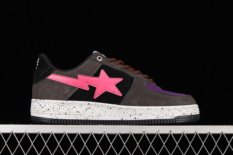 BAPE Bapesta #2 'Black-Pink'