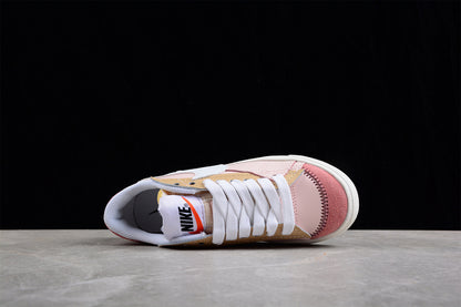 NK Blazer Low 77 Jumbo Pink/White-Brown