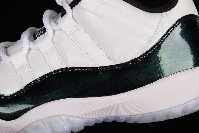 Air Jordan Retro 11 Low Emerald/Emerald Rise Black