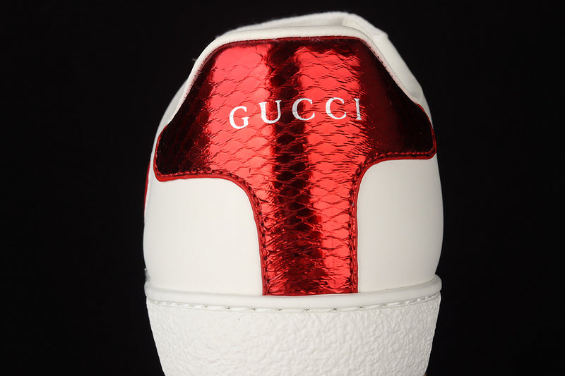 Gucci Ace 'Heart' White  Red