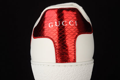 Gucci Ace 'Heart' White  Red