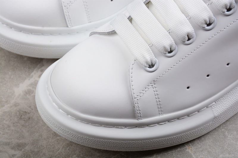 Alexander McQueen Oversized White-Gloss Grey