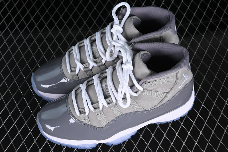 Air Jordan Retro 11 2021 Medium Grey/White -Cool Grey