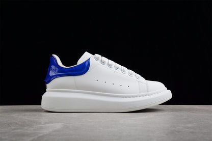 Alexander McQueen Oversized White-Gloss Blue