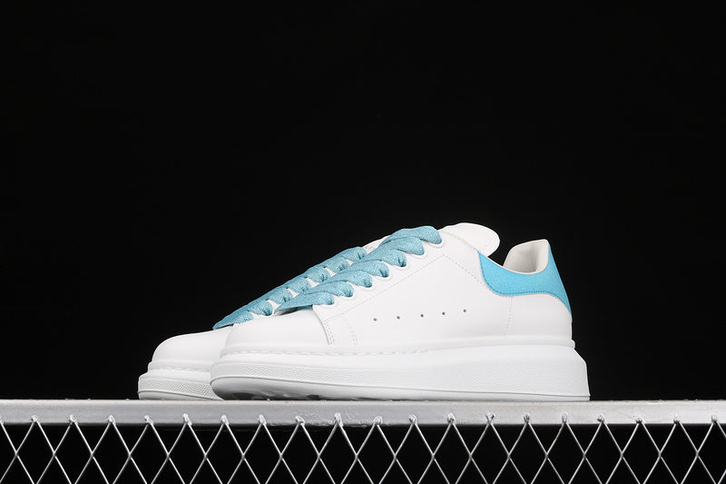 Alexander McQueen Oversized White-Sky Blue