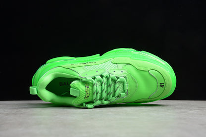 Balenciaga Triple S Neon Green Clear Sole