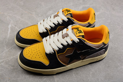 BATHING APE®  Sk8 Sta 'Black Yellow'