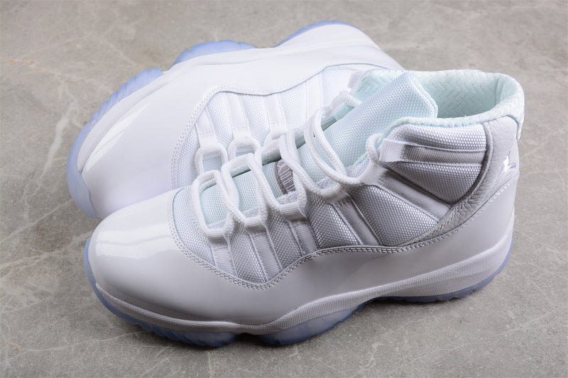 Air Jordan Retro 11  25th Anniversary White-Grey