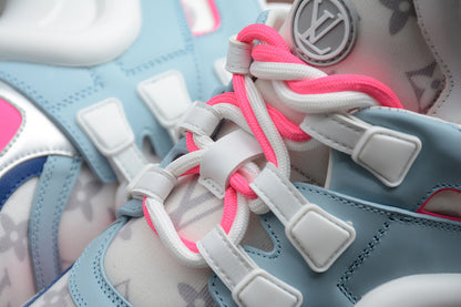 Louis Vuitton Archlight Trainer White Baby Blue