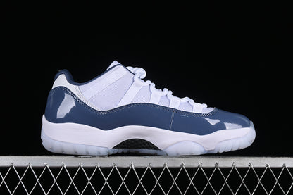 Air Jordan Retro 11 Low Diffused Blue/Midnight Navi-White