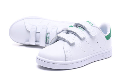 Kids Adidas Originals X Stan Smith Comfort White Green