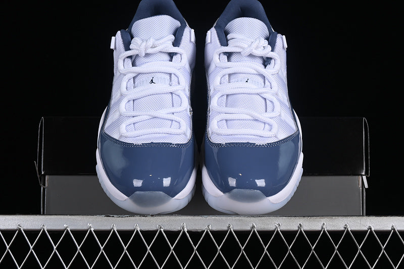 Air Jordan Retro 11 Low Diffused Blue/Midnight Navi-White