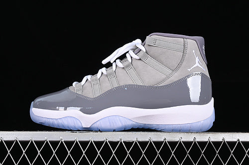 Air Jordan Retro 11 2021 Medium Grey/White -Cool Grey