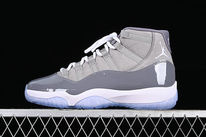 Air Jordan Retro 11 2021 Medium Grey/White -Cool Grey