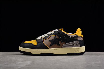 BATHING APE®  Sk8 Sta 'Black Yellow'