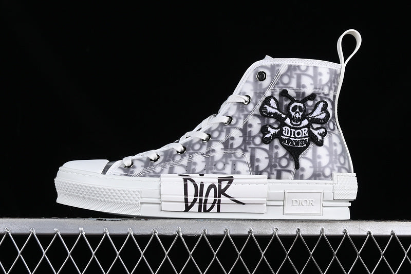 Dior And Shawn B23 High Top Bee Embroidery