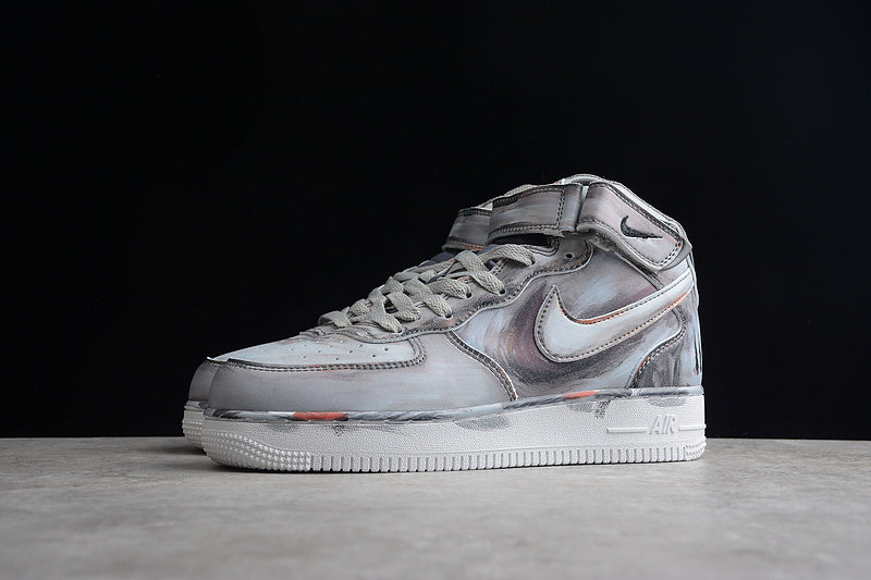 Air Force One High WB Grey/White/Black