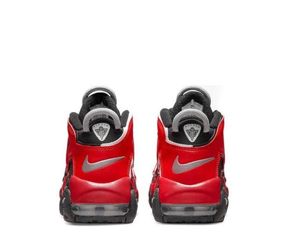 Kids Nike Uptempo Black Varsity Red