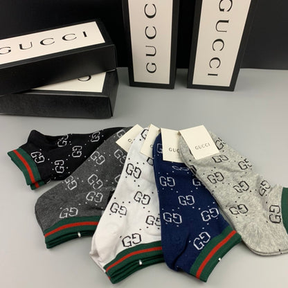 Gucci Low Socks 5 Pack