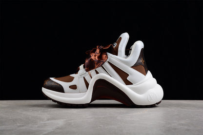 Louis Vuitton Archlight Trainer White Brown