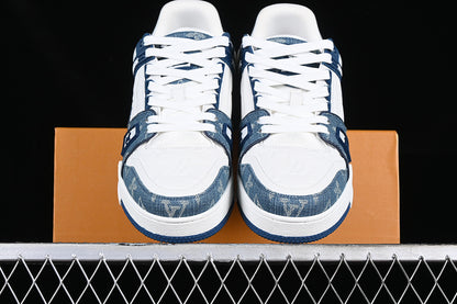 Louis Vuitton Trainer Monogram Denim Black-White