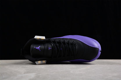 Air Jordan Retro 12 Black/Flied Purple