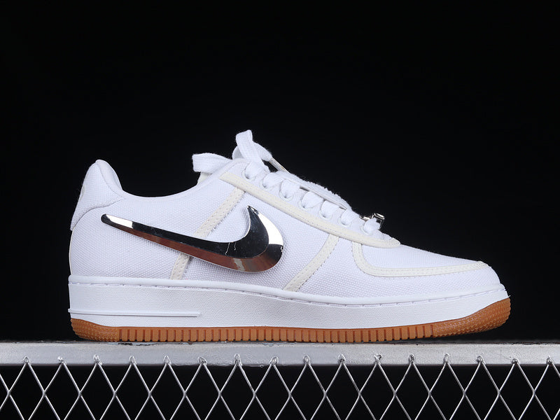 Air Force One Low X Travis Scott White/Brown