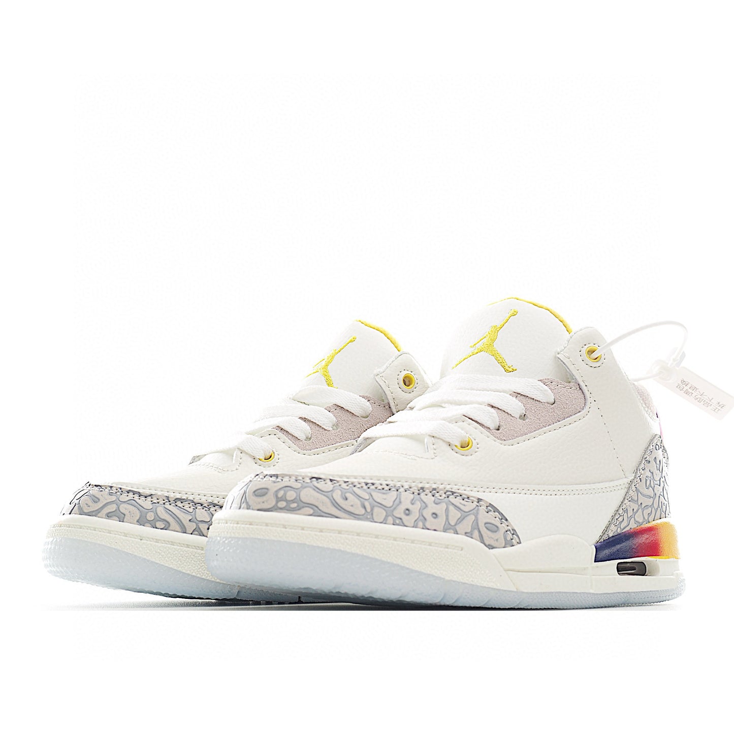 Kids Air Jordan Retro 3 X J Balvin 'Medellín Sunset'