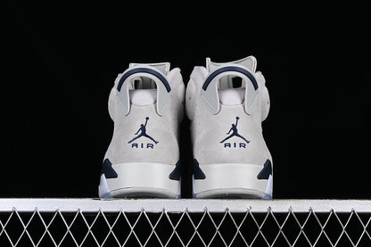 Air Jordan Retro 6 Georgetown Grey-Black