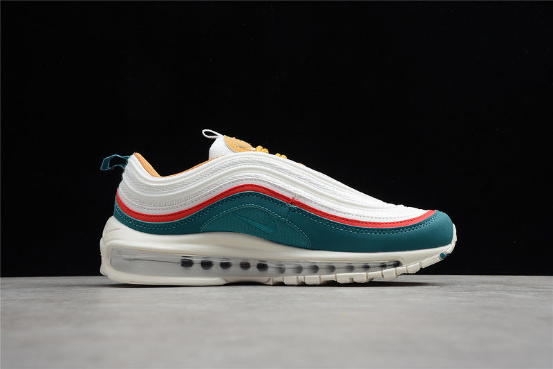 Air Max 97 TK By White/Green/Red-Gold