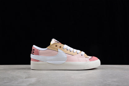 NK Blazer Low 77 Jumbo Pink/White-Brown