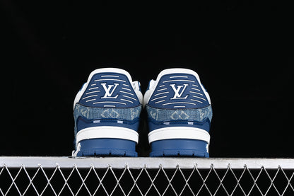 Louis Vuitton Trainer Monogram Denim Black-White