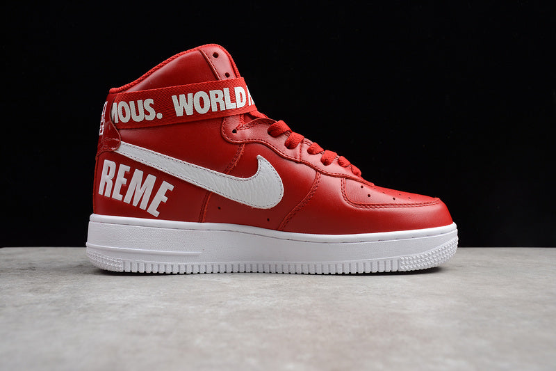 Air Force One High  X Supreme SP Varsity Red/White