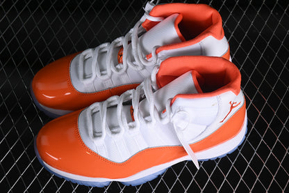 Air Jordan Retro 11 White-Orange